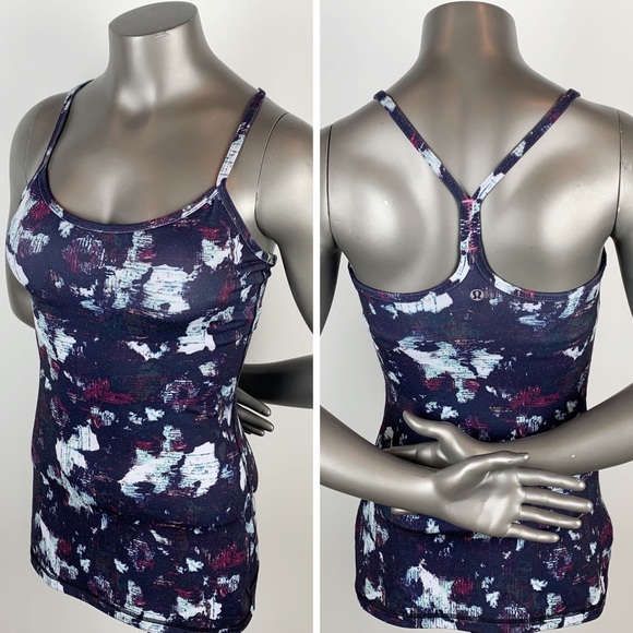 lululemon athletica Tops - Lululemon | Static Blossom Multi Power Y Tank  4